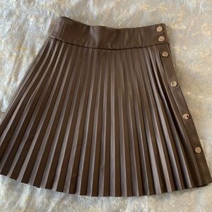 Zara Chocolate Brown Skirt